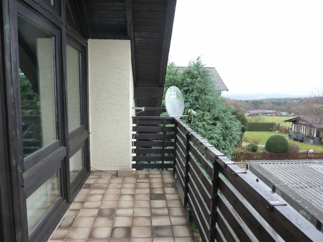 Balkon mit Weitblick