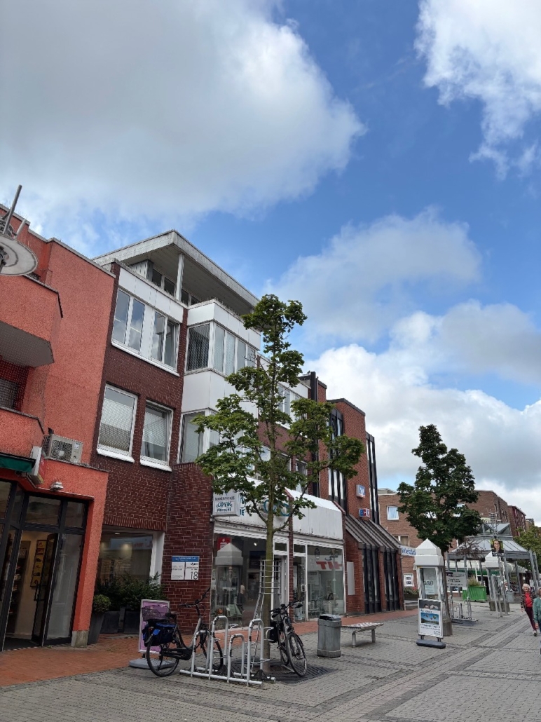 Blick über den Neuer Markt