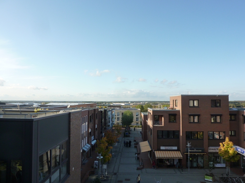 Blick über den Neuer Markt