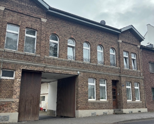 Sitzecke im Innenhof